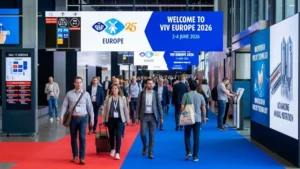 Attendees at VIV Europe 2026 exploring the latest innovations in poultry technology